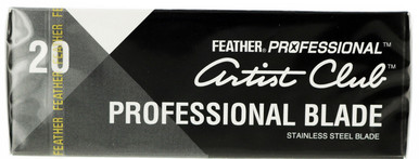 Feather Professional Artist Club Professional Blade. 20 Pack