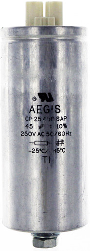 Capacitor, 45 mf,  by AEGIS