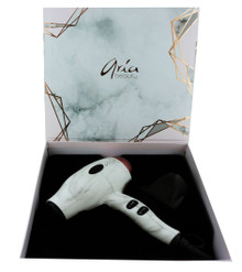 Lightweight Compact Marble Blow Dryer by Aria Beauty