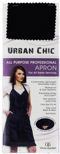 All Purpose Professional Apron for All Salon Services. Urban Chic 