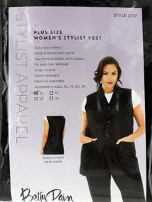 Plus Size Women's Stylist Vest by Betty Dain Creations, XL