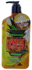 Hempz Sweet & Silky Herbal Body Moisturizer.  17 fl oz