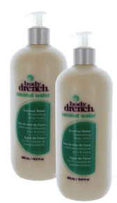 2 Pack Body Drench Coconut Water Replenishing Body Lotion, 16.9 fl