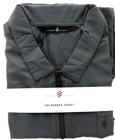 The Barber Jacket. 3XL Grey by Barber Strong