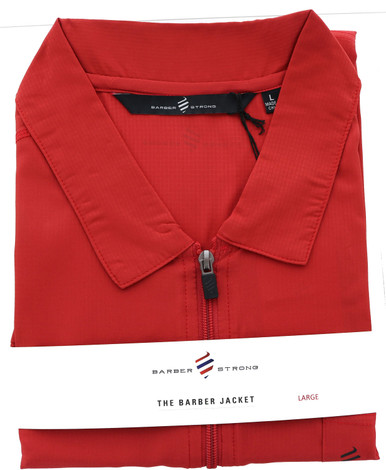 The Barber Jacket. Large Size Handsome Red by Barber Strong