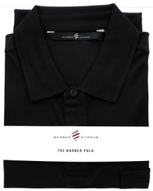 The Barber Polo. 2XL Black by Barber Strong