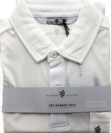 The Barber Polo. Medium White by Barber Strong 