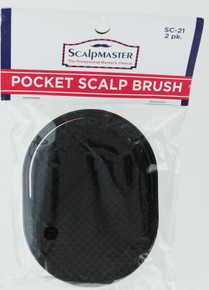 ScalpMaster Pocket Scalp Brush. 2pk