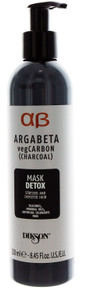 Dikson Argabeta VegCarbon Mask Detox for Stressed and Depleted Hair.   8.45 fl.oz                                                                                  