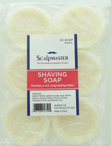 Scalpmaster Shaving Soap Set 6pcs.