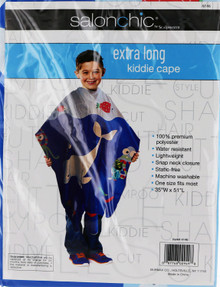 Salonchic Extra Long Kiddie Cape. One size fits most.
