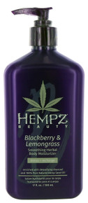 Hempz Blackberry & Lemongrass Smoothing Herbal Moisturizer 17 fl. oz