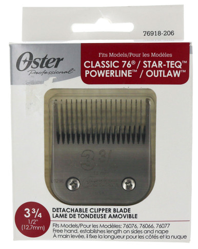 Oster 3 3/4 Detachable Clipper Blade 12.7mm