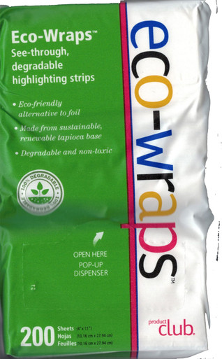 Product Club Eco-Wraps Degradable Highlighting Strips. 200 sheets