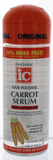 Fantasia Hair Polisher Carrot Serum 6 Fl. oz 