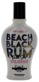 Beach Black Rum Double Shot Tanning Lotion with 400X Bronze from Tan Asz U, 7.5 fl oz