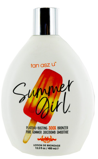 Tan Asz U Summer Girl, Tanning Lotion with 300X Bronzer 13.5 fl oz