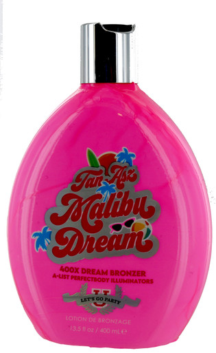 Tan Aszu Malibu Dream Tanning Lotion with 400X Dream Bronzers. 13.5 fl oz