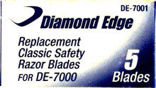 Diamond Edge Replacement Razor Blades, DE-7001