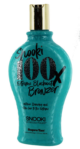 Snooki 100X Extreme Blackout Bronzer Tanning Lotion. 12 fl oz.