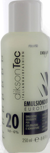 Dikson Tec Emulsiondor Eurotype 20 Volume 8.45 fl oz