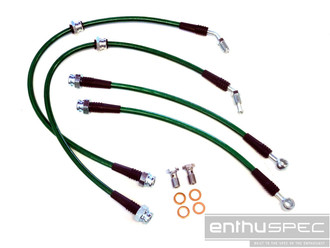 Enthuspec Z32 Front / 240sx Rear Brake Lines Combo for Nissan 240sx 89-98 S13/S14 