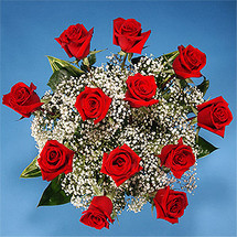 The Luxuriant Red Rose Bouquet