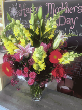 Salvy the Florist's "Special Reservation" Mother's Day Bouquet. Guaranteed Delivery Before Noon on Mother's Day. Only 28 Now Available.