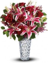 Diamonds And Lilies Bouquet