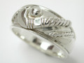 Silver Stick & Ball Ring