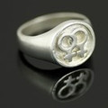 FF Cignet ring- also available in Gold on request