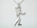 Silver Large Male Body Builder 22mm N/lat