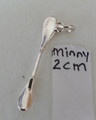 SterSilver Minny Ski paddle(2cm) charm S 2322