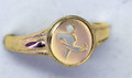  9ct  Gold (AUS REP ONLY) Hockey  Ring AUS-GR