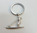 *NEW* Sterling  Silver Male SUP- on a Key Ring KR3990