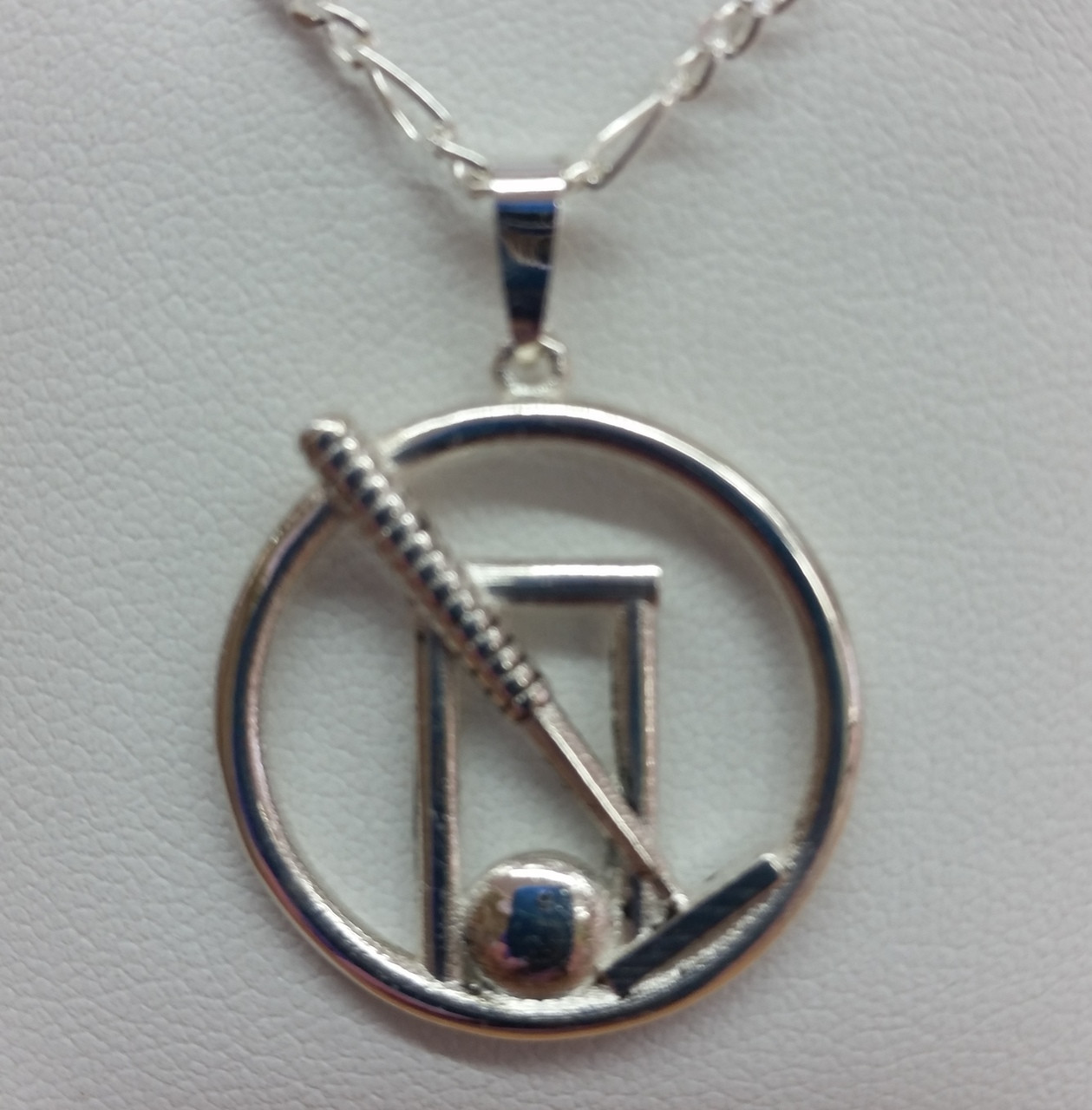Silver Croquet pendant & Chain Jewellery Design By Michele