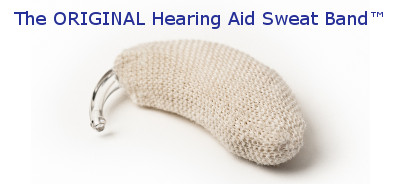 BUY your own ORIGINAL Hearing Aid Sweat Band™ - Protect Your Hearing Aid Investment