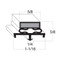 Traulsen Gasket 25 x 26 1/8