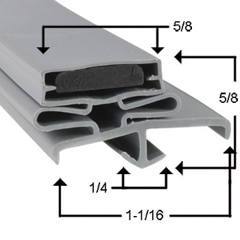 Manitowoc Gasket  24 3/8 x 63 3/4