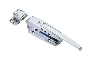 Walk In Door Latch With Strike Lock Vent Fab