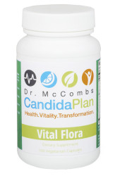 Vital Flora is the most effective probiotic formula for supporting healthy bacterial flora in the body. It is a part of the revolutionary Candida Diet program by "The Candida Doctor", Dr. Jeff McCombs, DC, that effectively balances Systemic Candida and restores normal balance to the whole body. The benefits and outstanding results The Candida Plan is known for are achieved by completing the entire program which is four months long (16 weeks). Some people prefer to purchase the supplements needed all at once (Complete Set) while others prefer to buy them on a monthly basis. 