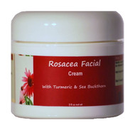 Rosacea Facial Cream with Sea Buckthorn, Turmeric, and Calendula