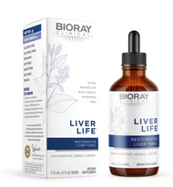 Liver Life® (Organic)
REVITALIZING LIVER TONIC*

Liver Life®
Liver Life® (Liver Restorative) naturally strengthens the liver’s structure and function, improves the body’s ability to filter toxins, drain acidic waste and decrease ammonia. Liver Life® opens up the detox pathways in the liver and supports kidney function.*

Benefits
Improves detox, nutrient absorption and food tolerance*
Increases metabolism and energy levels*
Balances healthy body weight*
Restores healthy pH balance*
Promotes restful sleep and balanced hormones*
Reduces skin irritations, head pain and sensory issues*
TRADITIONAL ALCOHOL TINCTURE ORGANIC INGREDIENTS MEDICINAL MUSHROOM BLENDS GLUTEN FREE SOY FREE NON-DAIRY NON-GMO VEGETARIAN