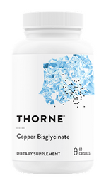 Copper Bisglycinate, an optimally absorbed Albion mineral chelate, supports bone, blood vessel, heart, nerve, and skin health.* Copper is a trace mineral that is essential for bone health, connective tissue health, cardiovascular health, lipid metabolism, neurological health, and skin health.* It's also a component of the antioxidant enzyme superoxide dismutase. 