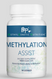 Methylation Assist contains the methylated form of vitamin B12 – methylcobalamin, as well as the energy-sustaining form of B12, hydroxocobalamin. Vitamin B6 as the superior P-5-P form is also found in this product. Both B vitamin, 6 and 12 efficiently support the important biological processes of methylation, DNA biosynthesis, homocysteine metabolism, and nervous system function. 
