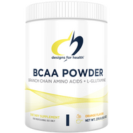 BCAA Powder combines the branched-chain amino acids (BCAA) — leucine, isoleucine, and valine — along with the amino acid, L-glutamine for a synergistic effect in building muscle tissue and supporting the immune system.* BCAAs are unique in that they are a direct source of energy for skeletal muscles while also serving as intermediates in the ATP-producing citric acid cycle. They stimulate the building of protein in muscle, help reduce muscle breakdown during exercise, and regulate protein metabolism throughout the body.*