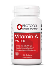 Vitamin A 25,000 IUs (Protocol For Life)