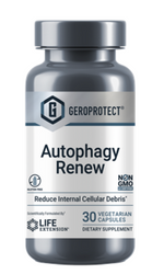 Live your longest, healthiest life with GEROPROTECT® Autophagy Renew, a novel formula that encourages autophagy, the natural process for recycling cellular debris that can get in the way of healthy cell function.