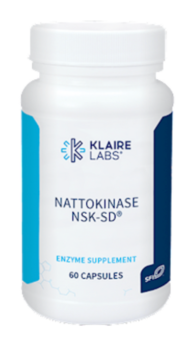 Nattokinase is a proteolytic enzyme whose principle effect is fibrinolysis or degradation of fibrin, a fibrillar protein that when linked together forms the mesh essential for blood clot formation.* Nattokinase also upregulates the body’s natural mechanism that guards against excess fibrin formation.* Nattokinase may support healthy blood clotting, circulation, and platelet function by helping to maintain optimum function of the body’s normal fibrinolytic processes.
