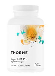 Super EPA Pro offers higher levels of EPA (650 mg per gelcap), which have been shown to support metabolism of blood fats, including triglycerides.* CO2 extraction ensures its freshness and purity. 

The two most important omega-3 fatty acids from fish, EPA and DHA, provide significant support to the cardiovascular system.* They support, healthy blood vessels, vascular endothelial function and blood flow, and help maintain already normal triglyceride and cholesterol levels.* Studies demonstrate that the greater the concentration of EPA in a capsule, the more effective it can be in maintaining healthy triglyceride levels.* Super EPA Pro contains 650 mg EPA per capsule. 

Supercritical Fluid Technology (a CO2 extraction process) enhances purity and creates a highly-concentrated product. Super EPA Pro is also easy to swallow, with a capsule size that is 20-percent smaller than equivalent competitor products. And Super EPA Pro contains omega-3 oils from a sustainable source.

• High EPA Omega-3
• Brain/Nerves*
• Mood*
• Heart/Vessels*
